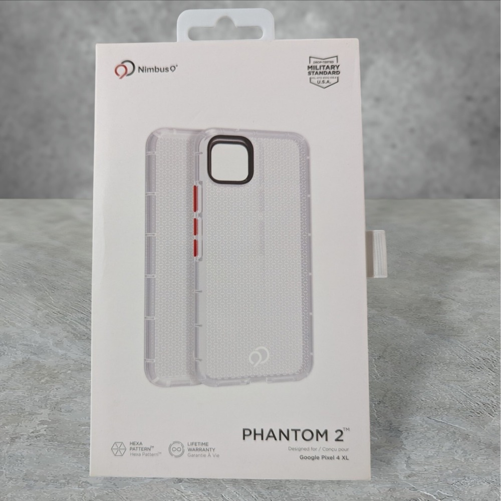 Nimbus9 Phantom 2 Case for Google Pixel 4 XL Clear See Full Description W2